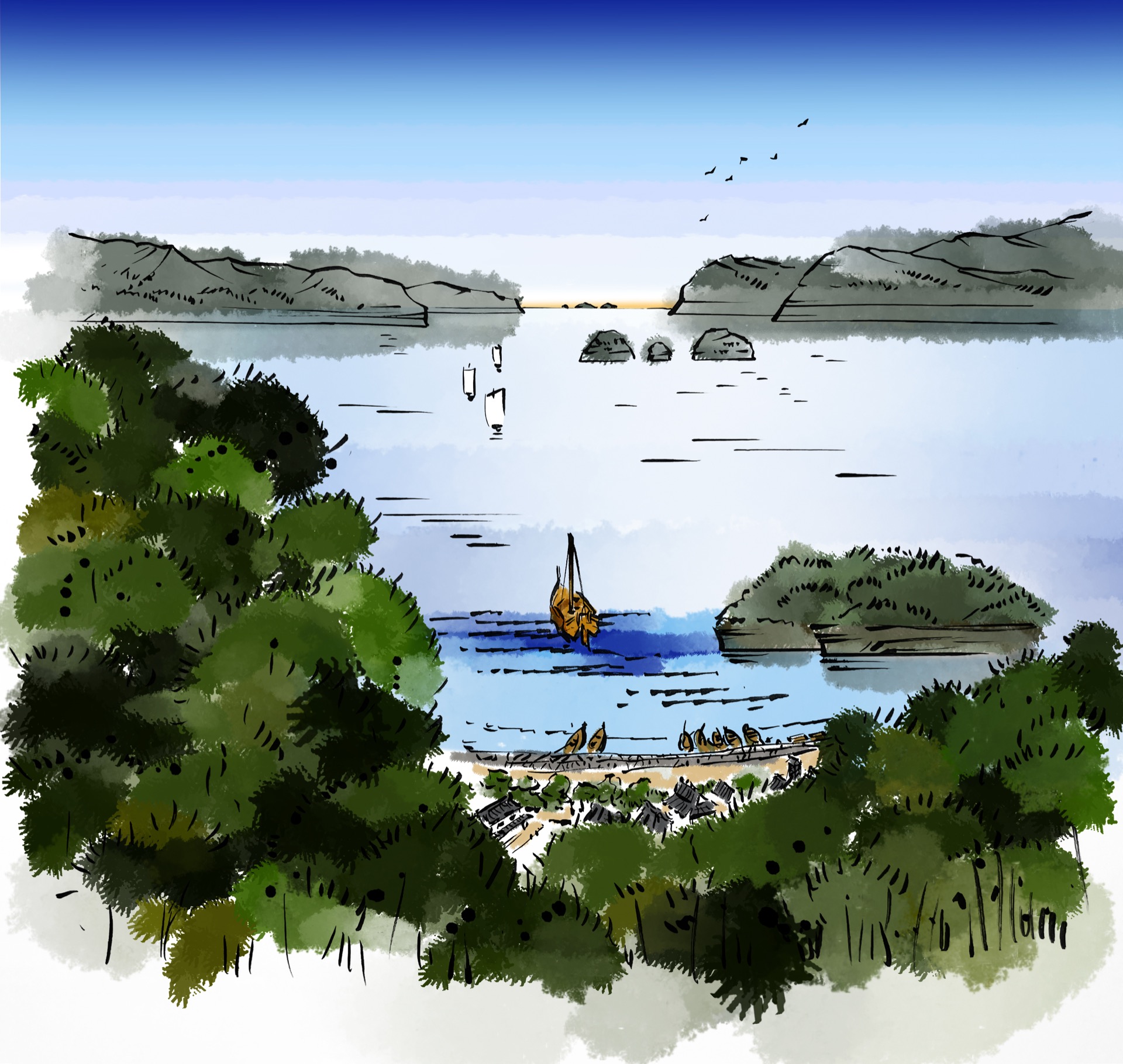 佐伯の風景
